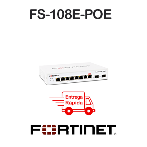 Switch fortinet fs-108e-poe