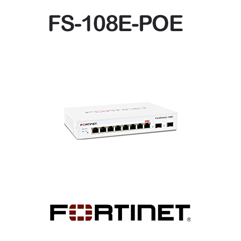 Switch fortinet fs-108e-poe b