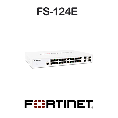 Switch fortinet fs-124e b