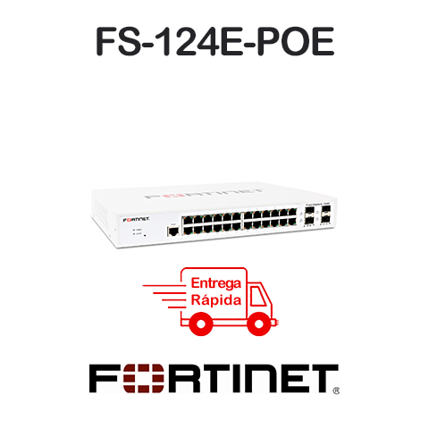 Switch fortinet fs-124e-poe