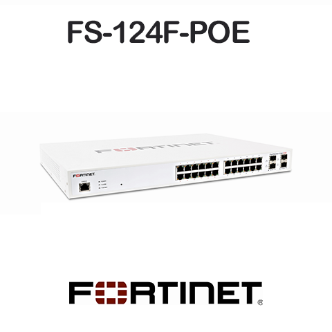 Switch fortinet fs-124f-poe b