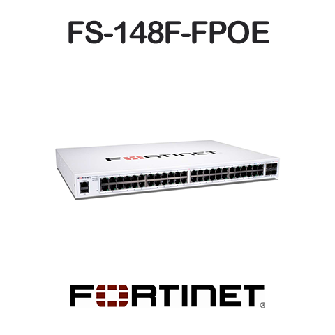 Switch fortinet fs-148f-fpoe b